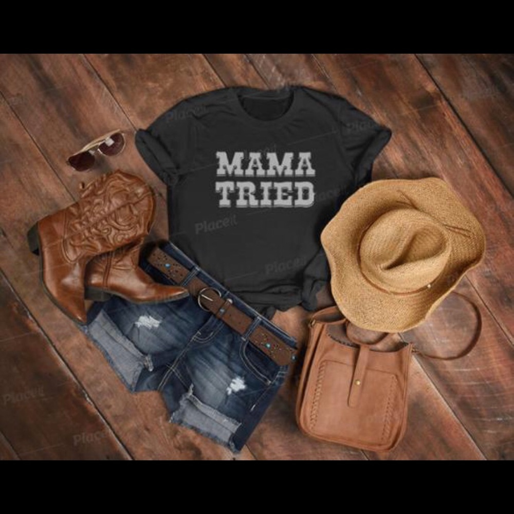 Mama Tried Tee/Plus Sizes Available